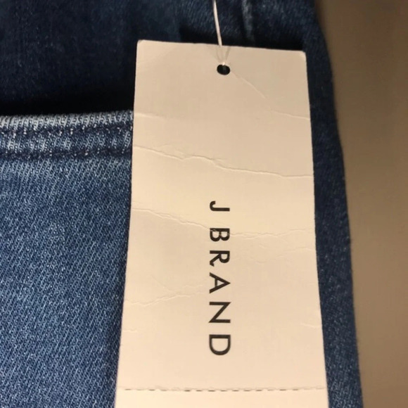 J Brand Sadey Mid Rise Slim Straight Crop Jean - Picture 5 of 11